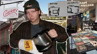 FALL DIARIES ★ halloween, roadtrip to louisiana & bedroom makeover