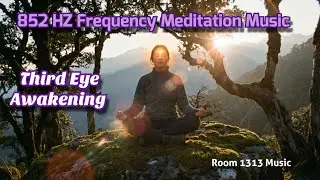 852 Hz Solfeggio Frequency | Third Eye Awakening & Intuition Builder | Deep Meditation Music