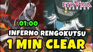 Rengokutsu INFERNO Auto Speed-Clear &ndash; 1 Min Clear Showcase ft. Ackni | Etheria Restart
