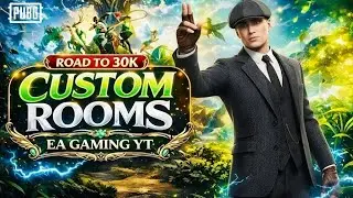 PUBG MOBILE LIVE | UC CUSTOM ROOM | ONLY CHICKEN CUSTOM ROOM | UC ROOMS | ROAD TO 30K SUB CHALLENGE|