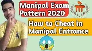 Manipal Institute Intrance Test 2020🧐| level of Question paper | important highlights