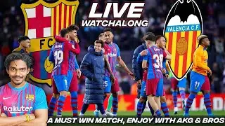 Barcelona vs Valencia LIVE ! | Watch-Along with call ! HINDI