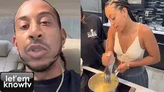 Ludacris African Wife Making Fufu For Him🥰 & He Wants To Know Who Invented Half Bathrooms At Hotels🤔