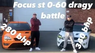 Focus ST против Focus ST 280 л.с. против 340 л.с. Разгон 0-60 миль в час