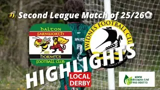 HFH fc u17s vs Widnes FC u17s 25/26 2nd League game 