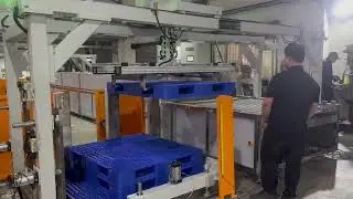 Washer/Cleaner & Dryer for Plastic pallet/plastic tray/Blister tray.