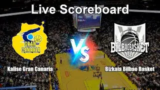 Kalise Gran Canaria vs Bizkaia Bilbao Basket Live Score - Spain Liga Endesa