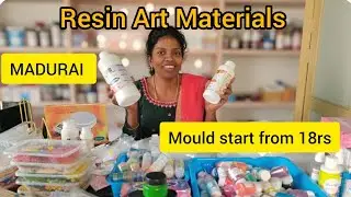 Resin materials affordable price in madurai #resinart #madurai #resinproducts #mould #resin #artwork
