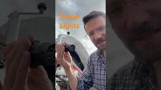 Trailer lights, tips & tricks #boatlaunch #boattrailer #landrover