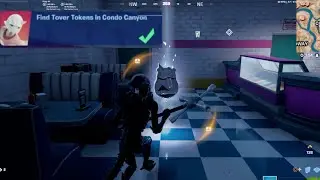 Find Tover Tokens in condo canyon All Locations - Fortnite