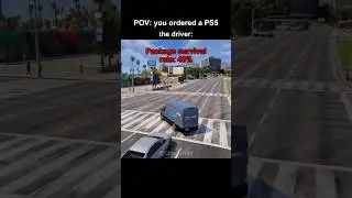Same day delivery be like😂🙏🏻#shorts #gtav #gta5clips #gta5online