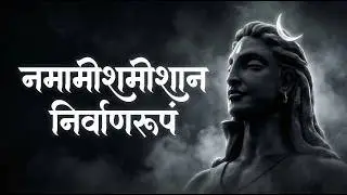 नमामीशमीशान निर्वाणरूपं 🔱 Namami Shamishan | 🔱Powerful Shiva Stuti | Peaceful & Divine