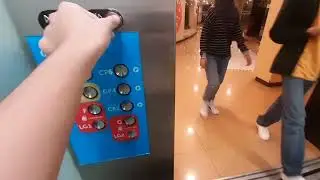 Retake Of the Otis Elevator at Sunway Pyramid Subang, Selangor, Malaysia (Orange Zone)