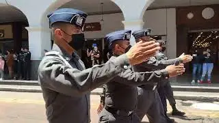 desfile dando inicio a los juegos nacionales pentathonicos Toluca 2022