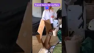 Travel hack for surfers #surf #surfers #travel