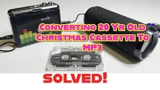 Конвертация рождественской кассеты 20-летней давности в MP3