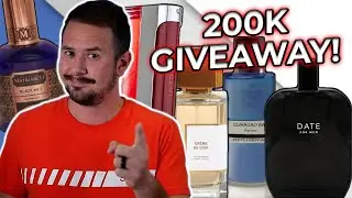 MASSIVE 200k Subscriber Fragrance GIVEAWAY - 12 DIFFERENT WINNERS!