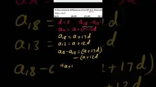 Arithmetic Progression Question 4| Class 10| Algebra      #exam  #mathproblems #class10# #maths