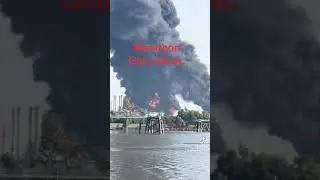 Refinery fire. now under control at 345 pm cst. 8/25/23