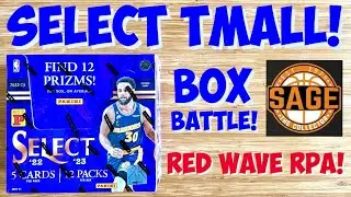 *BOX BATTLE!* 2022-23 Panini Select Asia TMall Basketball vs @SageTheCollector RED WAVE RPA!