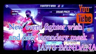 new upcoming event//fighter wish and legendary mask event//with prove //#freefire