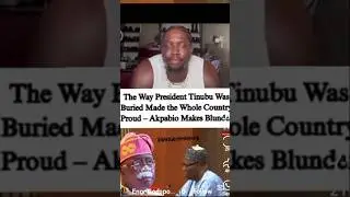 President Tinubu, is dead and was buried according to Apkabio , Nigerian Senate President