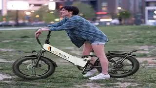 Best Deal: Jasion X-Hunter ST/PRO Foldable Electric Bike with 20'' Fat Tire