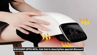 Electric Knee Massager Airbag Massage Hot Compress Leg Knee Joint Relaxing Massager