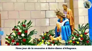 7ème Jour de la Neuvaine à Notre-Dame d'Altagrace