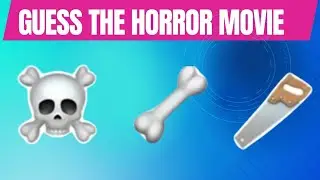 GUESS THE HORROR MOVIE BY EMOJI/Quiz by emoji/@quizzlemania/