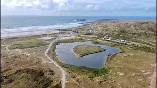 🇬🇧🏴󠁧󠁢󠁥󠁮󠁧󠁿 Cornwall AONB - Godrevy Lighthouse & St Gothian Towans
