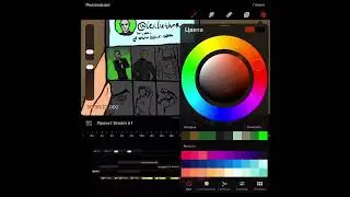 Process of creating frames for animation 65 #shorts