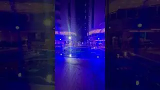 Late Night Onboard MSC Seaside Pool Area