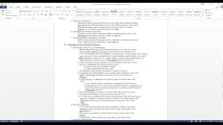 MS Word 2012-2013 How to Track Changes