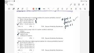 MCQ PART 1 ON DISCRETE PROBABILITY DISTRIBUTIONS  #statistics #entranceexamsunlocked #exams2025