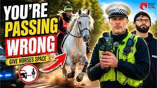 A Police Officer&rsquo;s Message to Every Driver Passing a Horse | One Second Is All It Takes