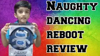 Naughty Dancing Robot Musical And Colourful Flashing Lights | Kids Fun Toy Naughty Rotating Robot