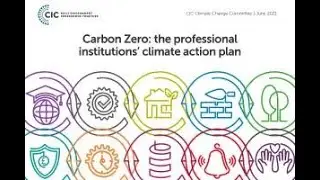 COP26 - Carbon Zero: the professional institutions climate action plan Presentation - Stephen Hodder