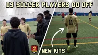 D3 Soccer Players Go Off In NEW KITS (Wu Crew FC)
