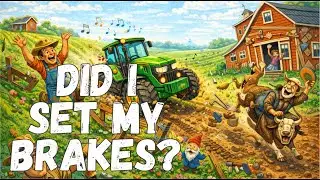 🎵 Припаркован на склоне 🚜🎹 | Забавная кантри-песня в стиле хонки-тонк (официальное видео с текстом)