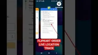 Flipkart Live Order Tracking Location #delivery #shorts #ekart