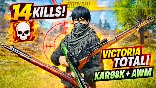 #freefire &iexcl;ME LLAMARON HACKER! 🚫 14 Kills con SNIPER (Final &Eacute;pico) 😱#garenafreefire 