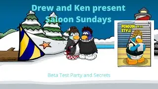 Drew and Ken presents Saloon Sundays: Beta Test Party and Secrets