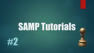 SAMP Scripting Tutorial #2 (MySQL Database)