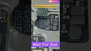 Mediatek power ic remove #shorts