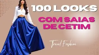 50 LOOKS COM SAIA DE CETIM: Eleg&acirc;ncia Atemporal para Todas as Esta&ccedil;&otilde;es. @tendenciafashion11 