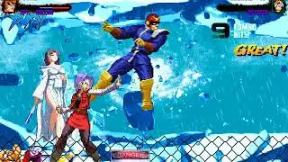 MUGEN Request: Yumi & Captain Falcon Vs Android 18 & Rayman