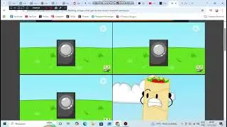 Flashing Images Davi and Friends Intro and Object Mayhem Episode 10 Quadparison in 5fps