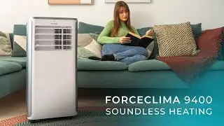 Ar condicionado portátil ForceClima 9400 com aquecimento insonorizado