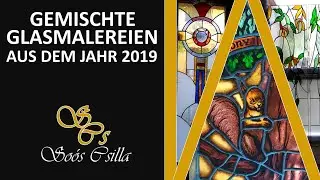 Gemischte Glasmalereien aus dem Jahr 2019 - So&oacute;s Csilla